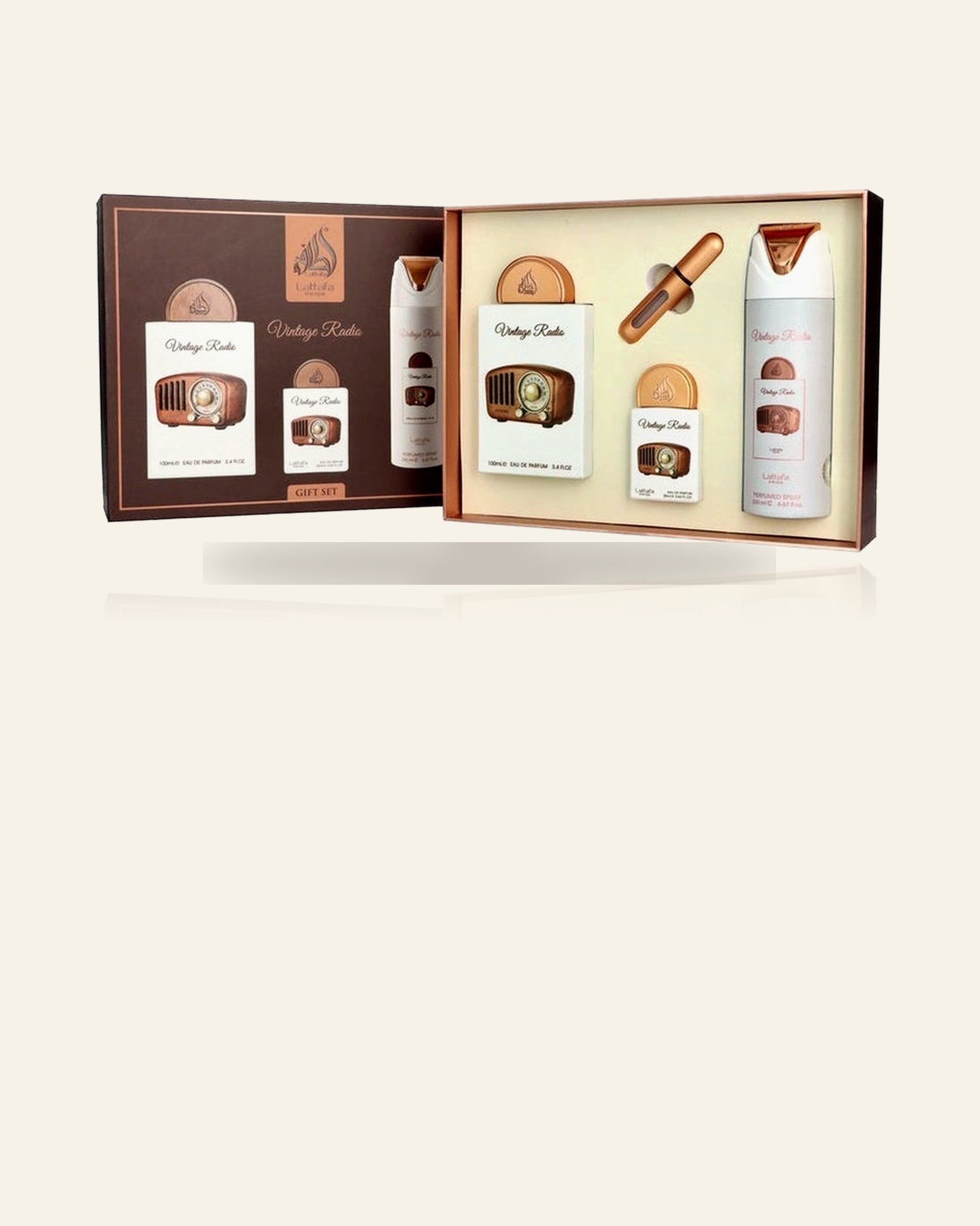 Vintage Radio Gift Set