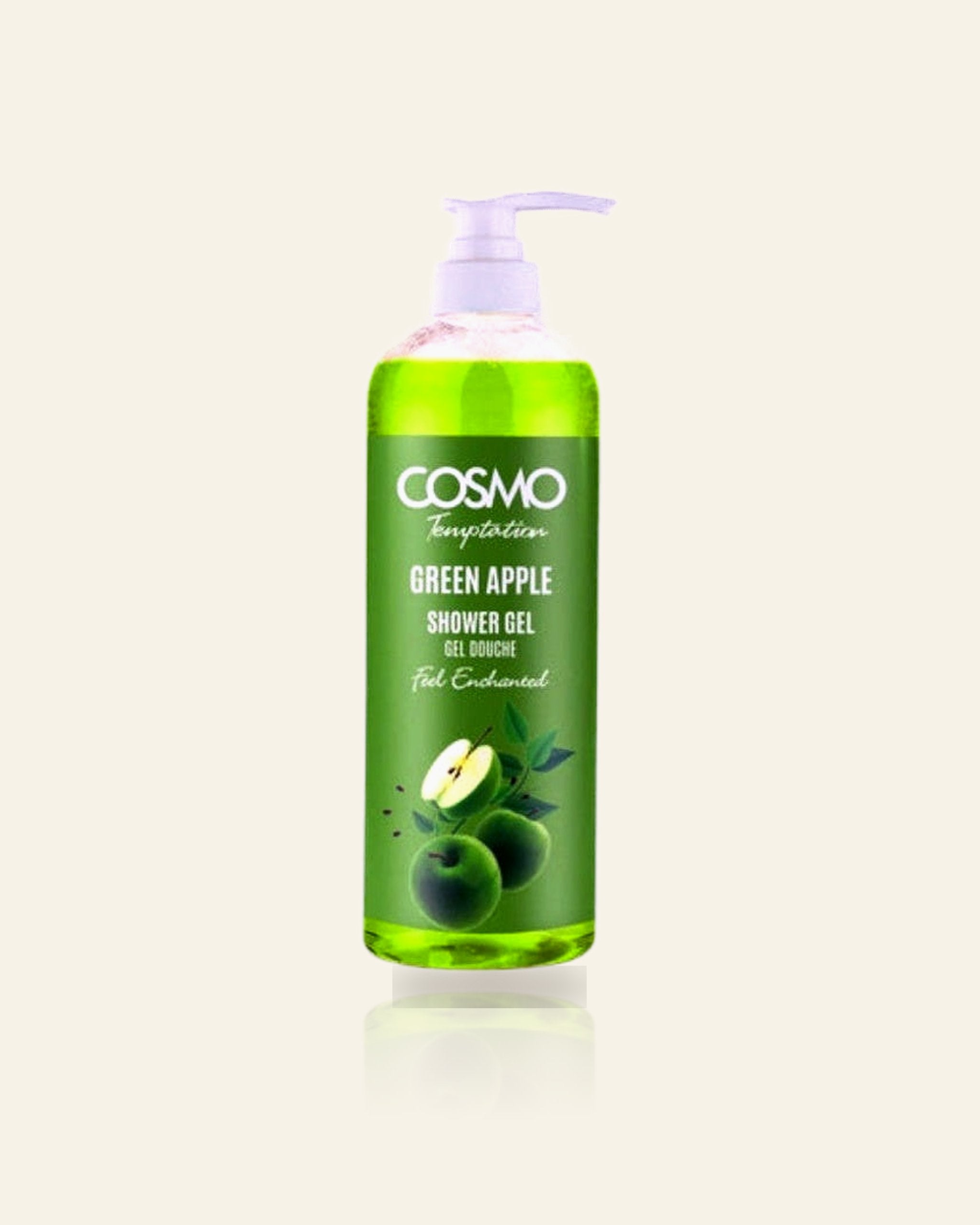 TEMPTATION Douchegel Groene Appel I Fruitige Geur & Zachte Verzorging