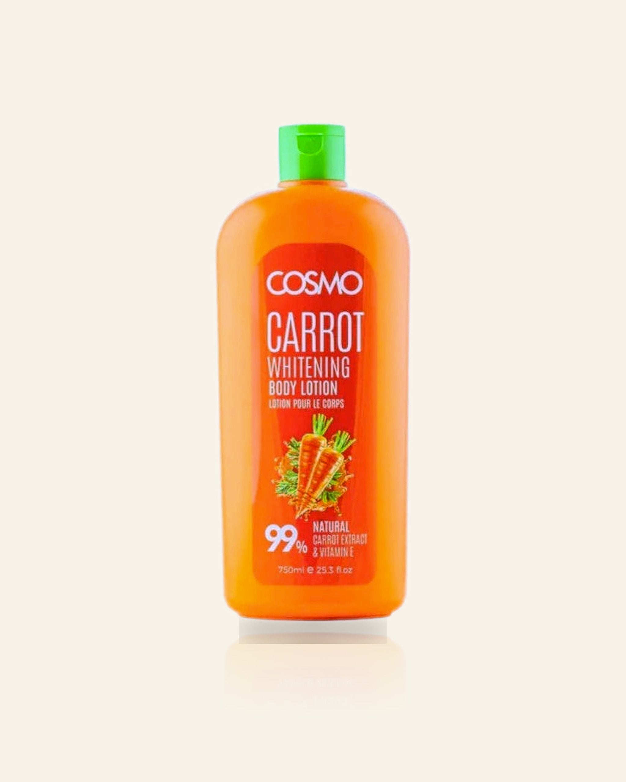 Wortel Verhelderende Bodylotion – Egaliserend & Hydraterend (750ml)