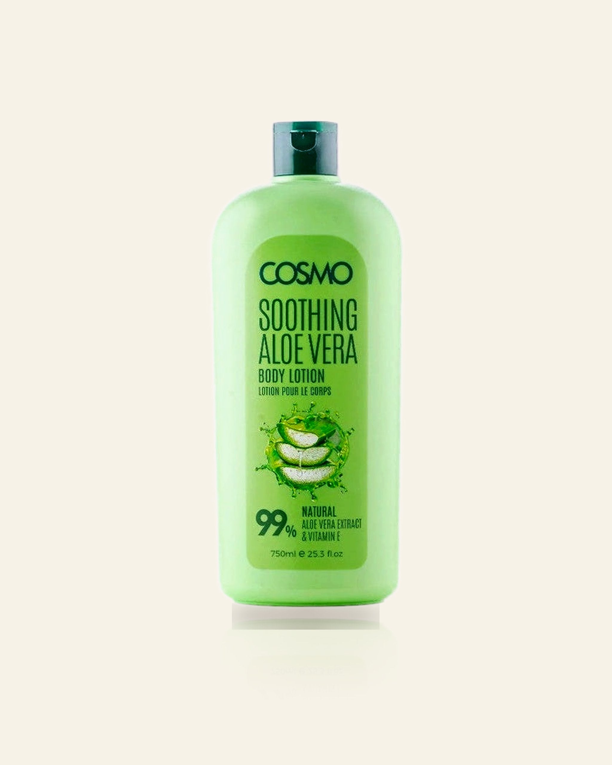 Verzachtende Aloë Vera Bodylotion – Kalmerend & Hydraterend (750ml)