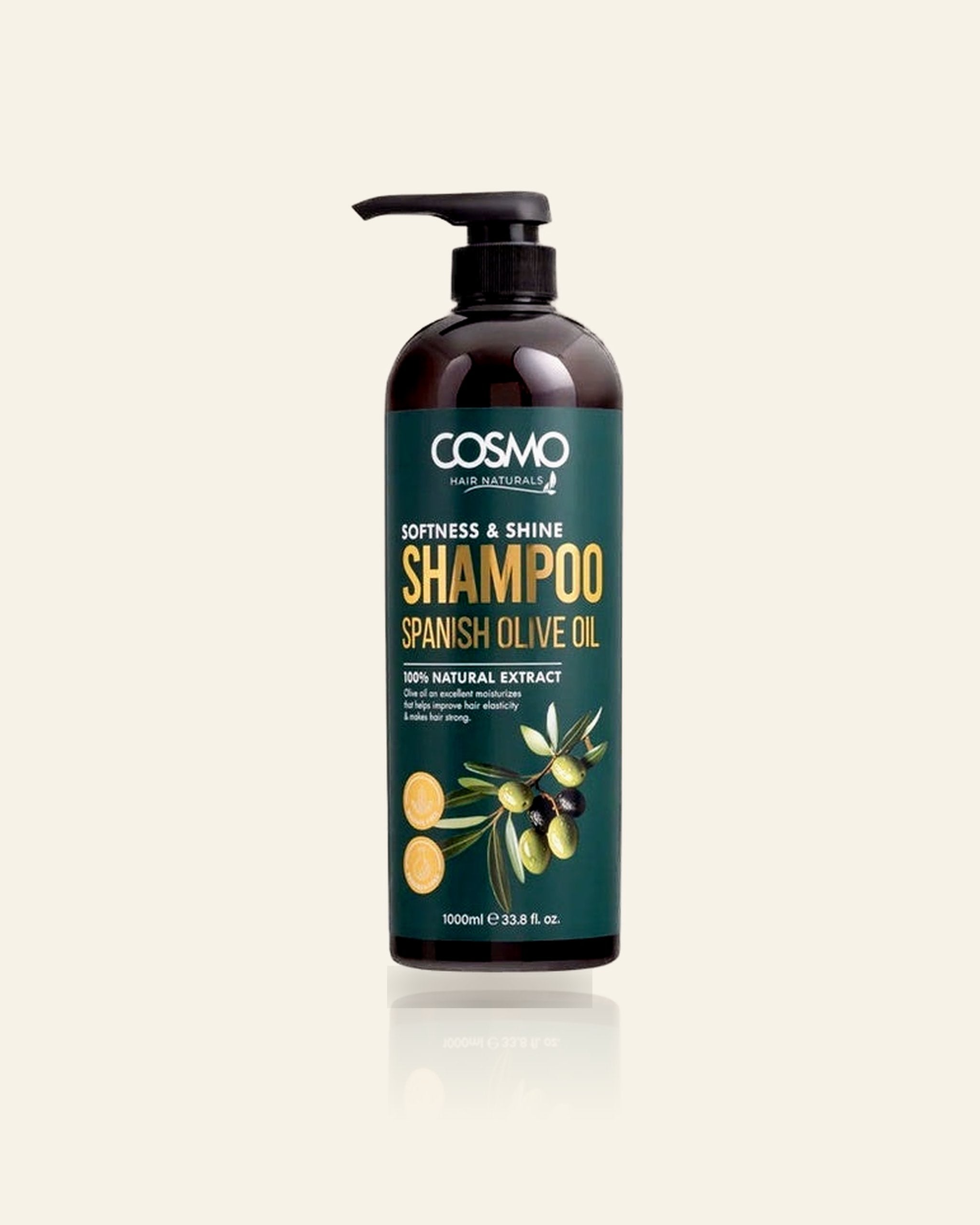 Spaanse Olijfolie Shampoo 1000ML – Voedend & Glansversterkend