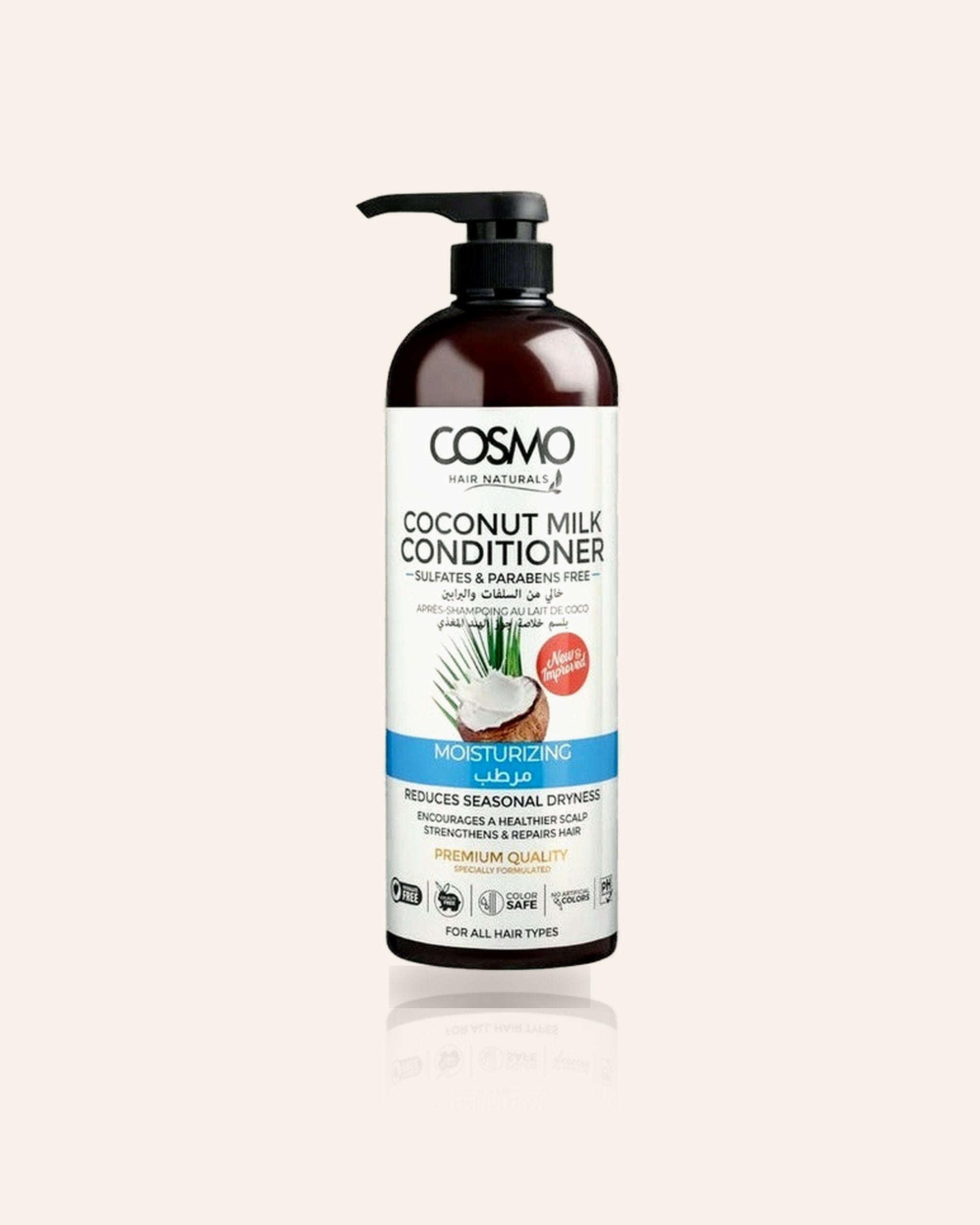 Kokosmelk Conditioner 1000ML – Intens Hydraterend & Versterkend