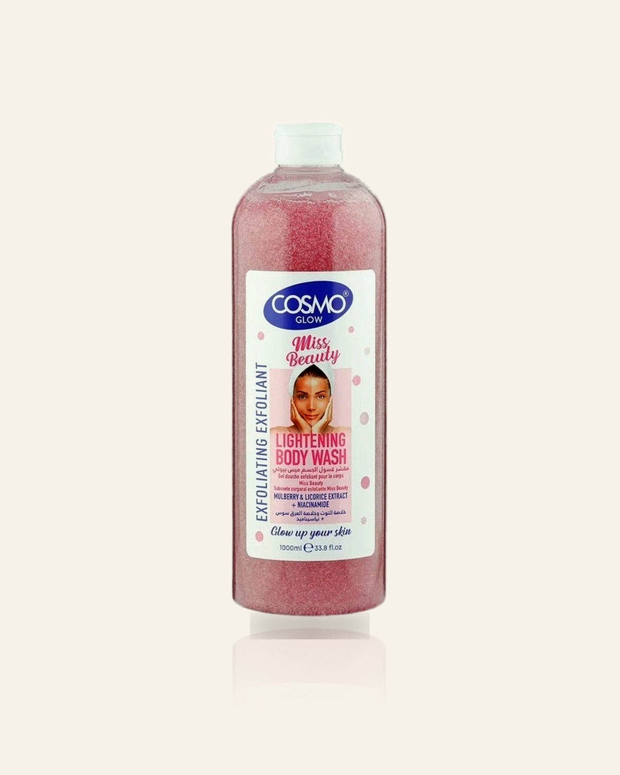 Miss Beauty Bodywash 1000ML – Verhelderend en Voedend