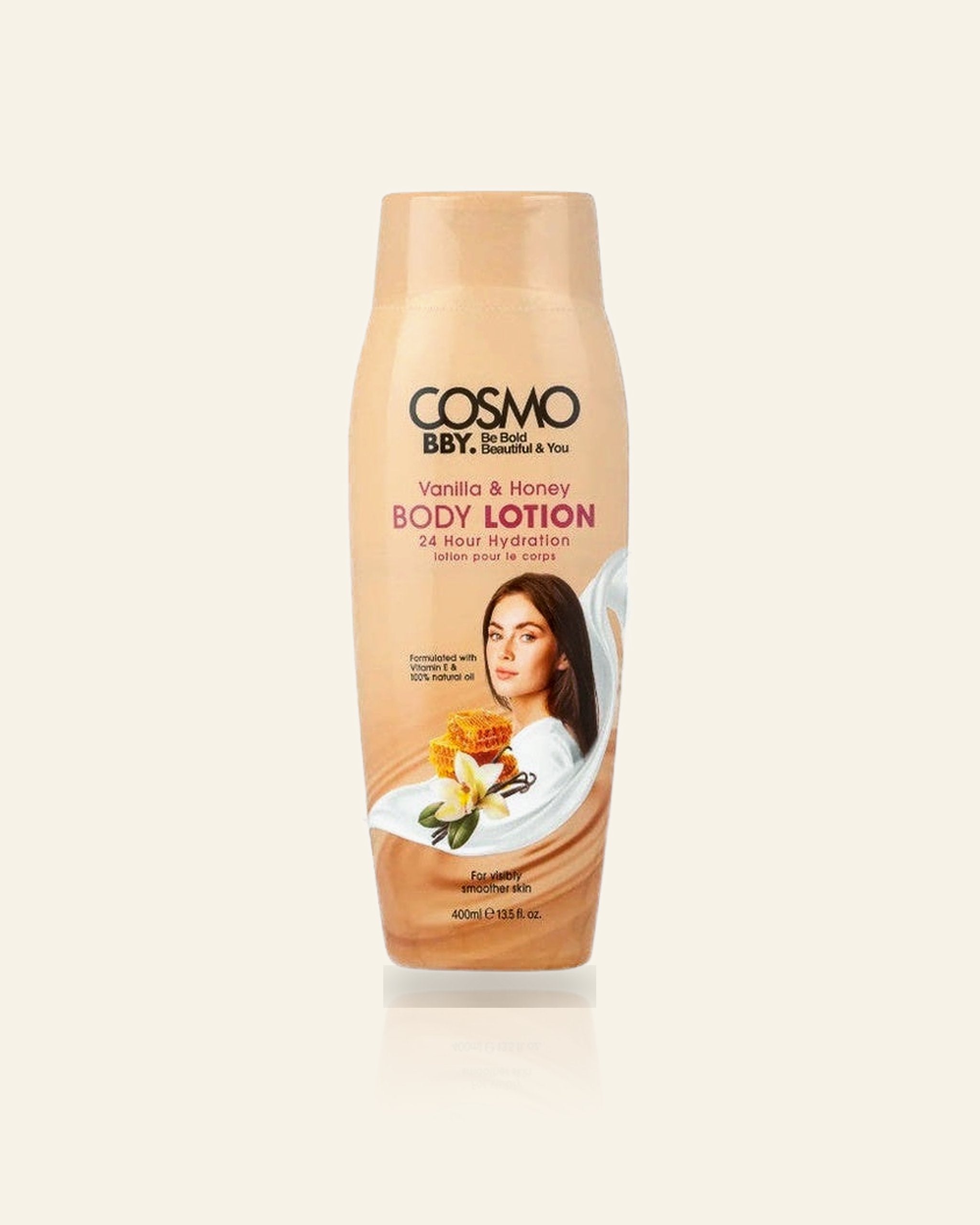 BBY Vanilla & Honey Body Lotion – Voedend & Ontspannend – 400ML
