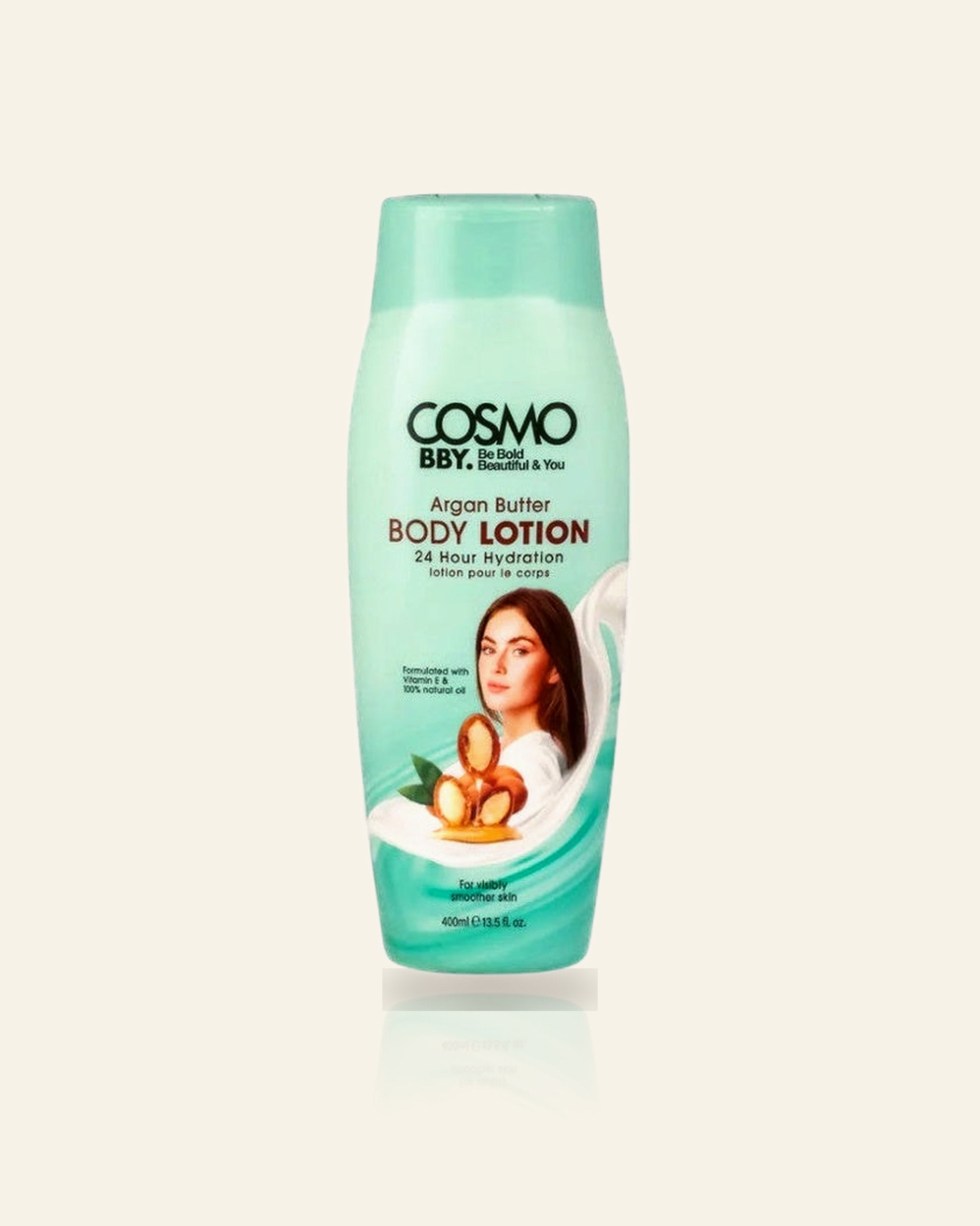 BBY Argan Butter Body Lotion 400ML – Intens Hydraterende & Voedende Lichaamsverzorging