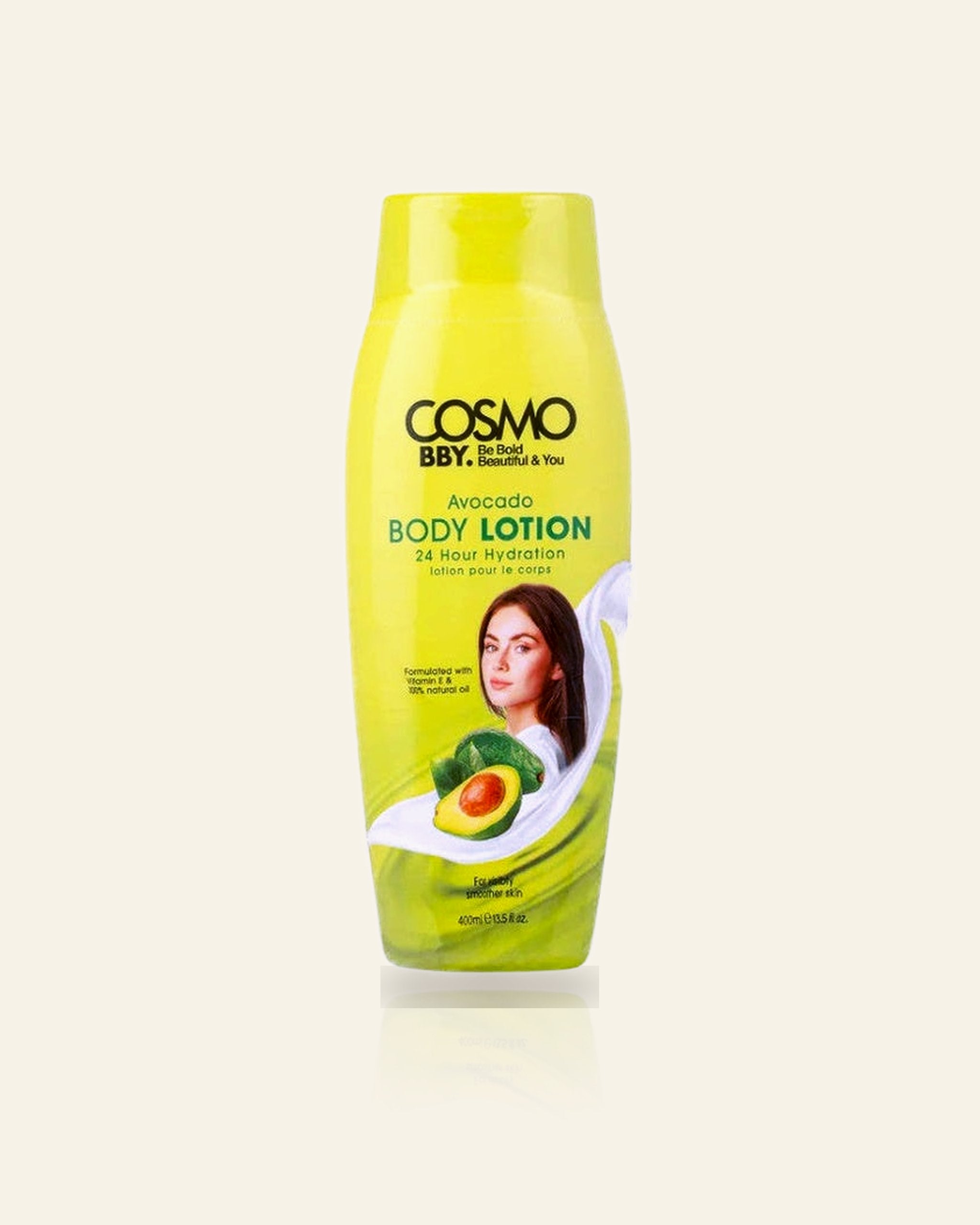 BBY Avocado Body Lotion 400ML – Intens Hydraterende & Voedende Lichaamsverzorging