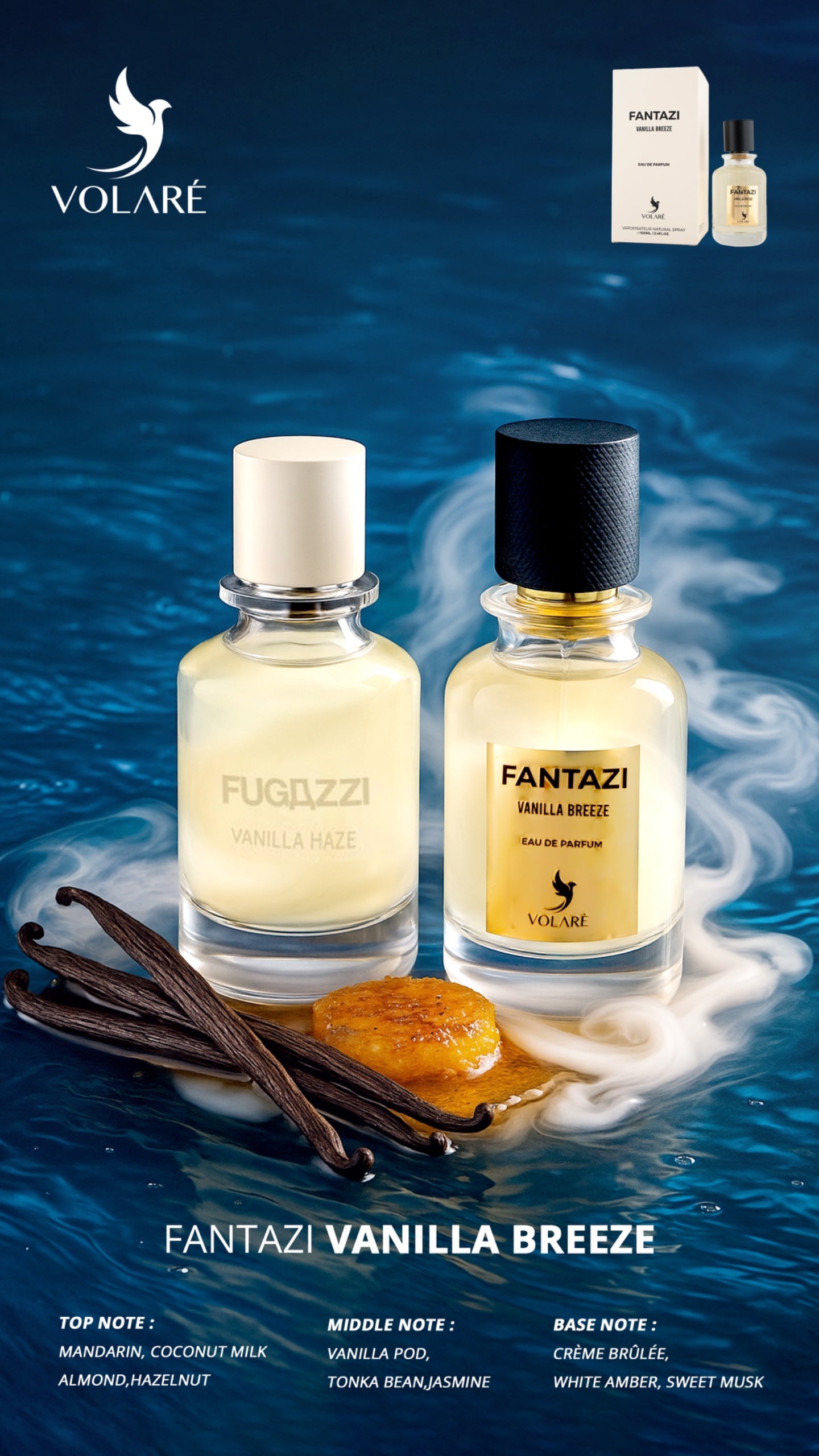 Volare Fantazi, Vanilla Breeze