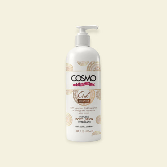COSMO Beauté Oud Luxury Body Lotion – Luxe Geur & Intens Hydraterend (1000ml)