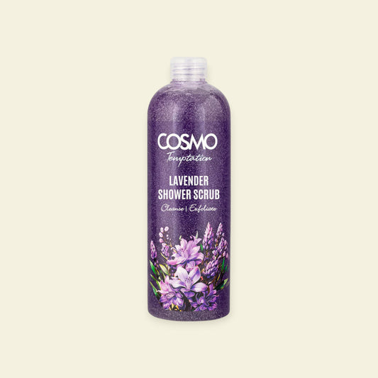 TEMPTATION Lavendel Douche Scrub – 1000ml I Exfoliërend & Verzachtend
