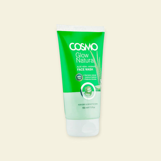 Aloe Vera Glow Natural Gezichtsreiniger – Hydraterend & Kalmerend (150ml)