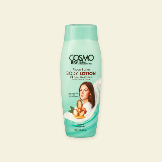 BBY Argan Butter Body Lotion 400ML – Intens Hydraterende & Voedende Lichaamsverzorging