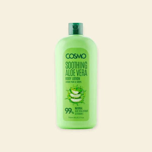 Verzachtende Aloë Vera Bodylotion – Kalmerend & Hydraterend (750ml)
