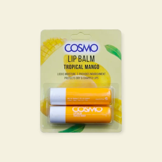 Lippenbalsem Tropische Mango 4.5g – Hydratatie & Bescherming (2 stuks)
