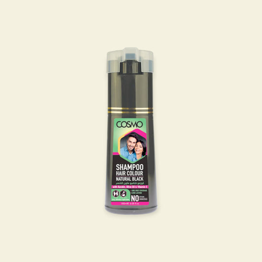 Haar Kleurshampoo Natuurlijk Zwart 180ML – Voedend en Kleurbeschermend