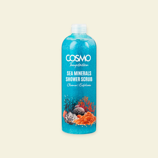 TEMPTATION Sea Minerals Douche Scrub 1000 ML – Diepreinigend & Verkwikkend