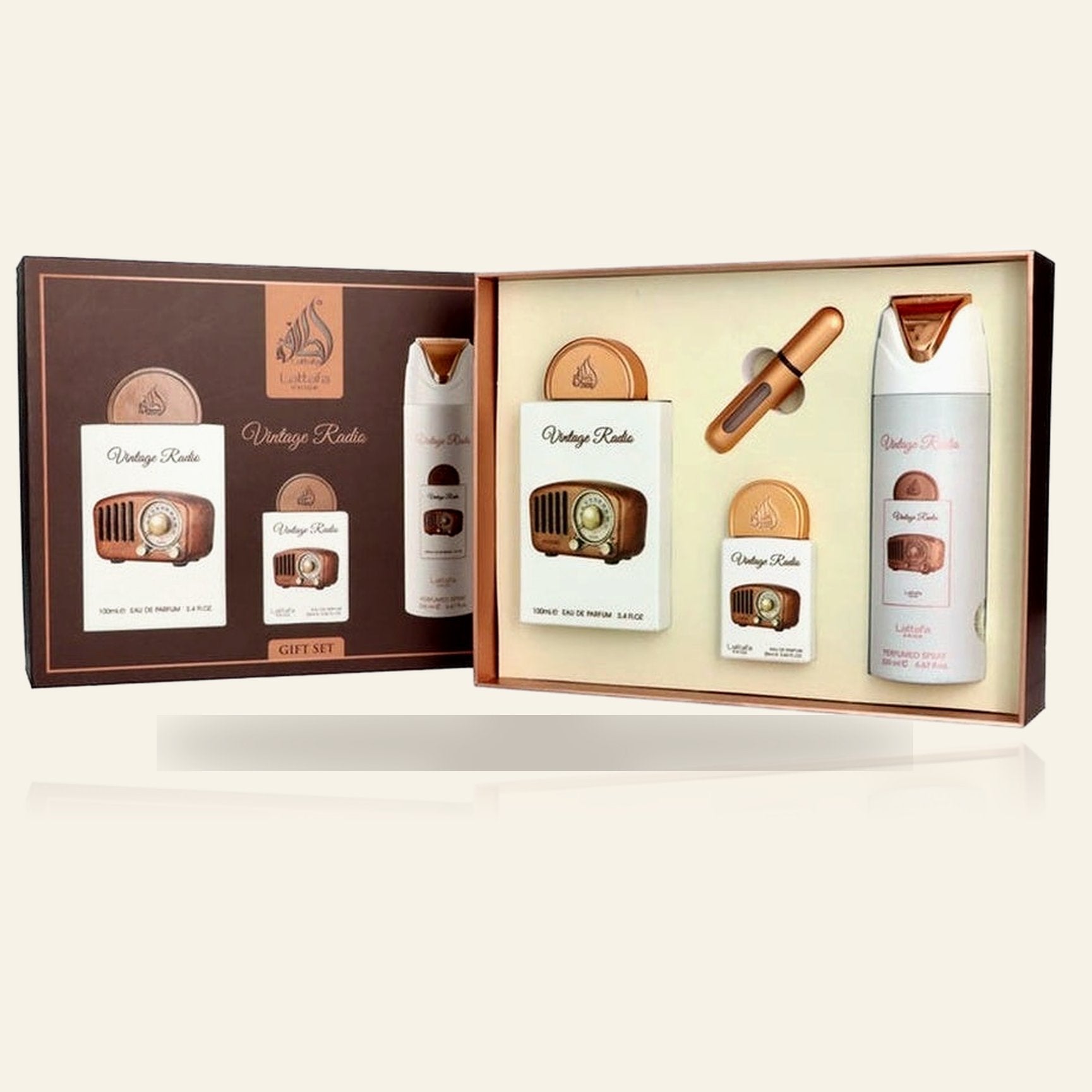 Vintage Radio Gift Set