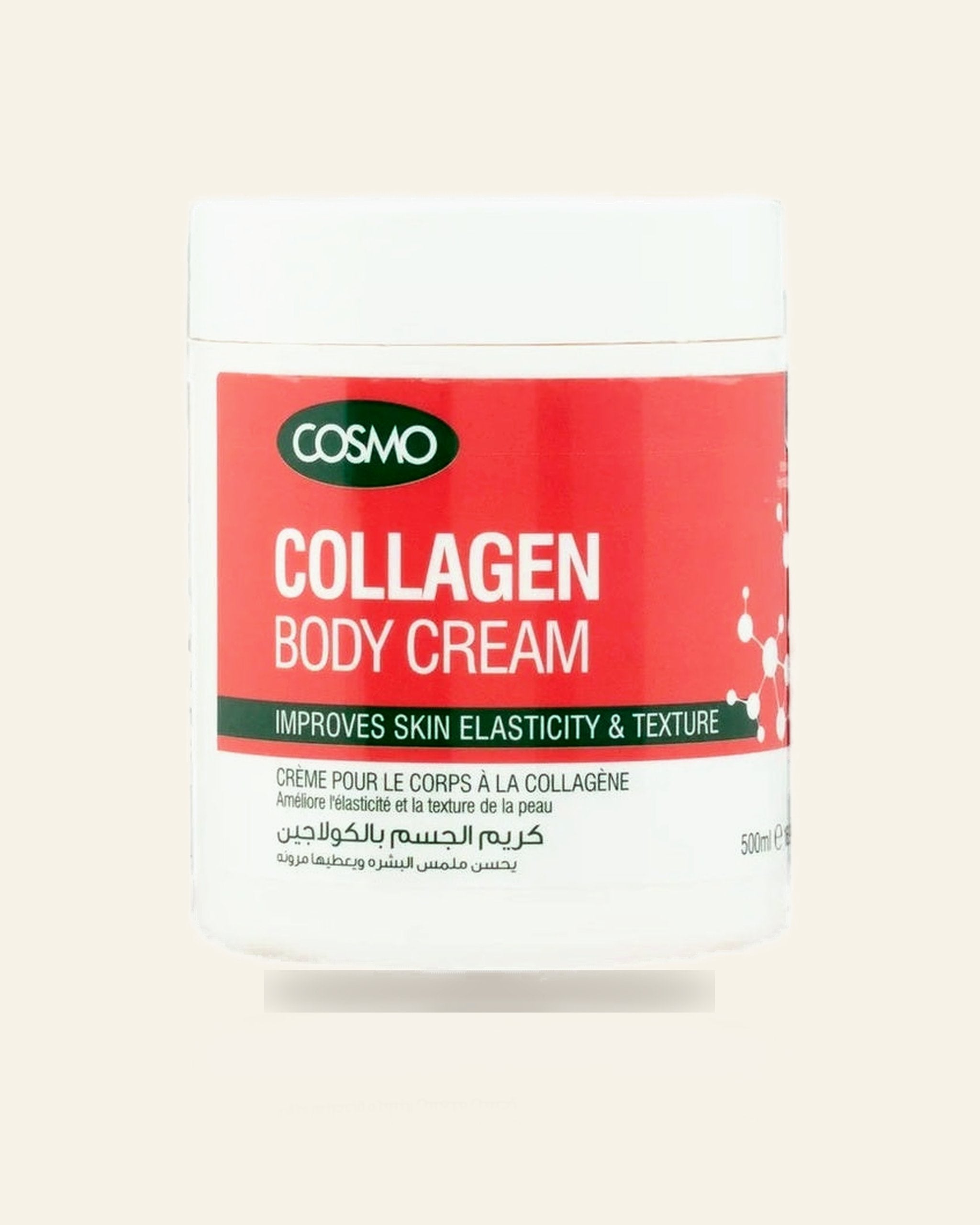 Collageen Bodycrème – Hydraterend & Verstevigend (500ml)