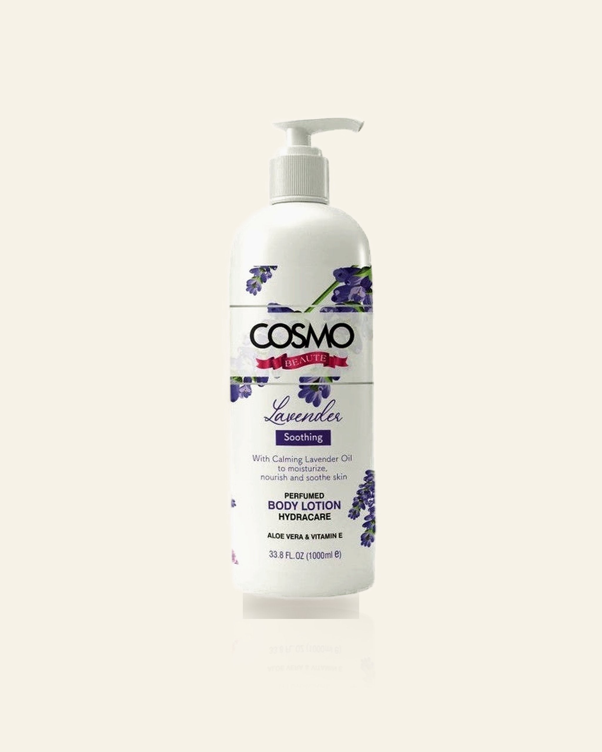 COSMO Beauté Lavendel Bodylotion – Kalmerend & Hydraterend (1000ml)