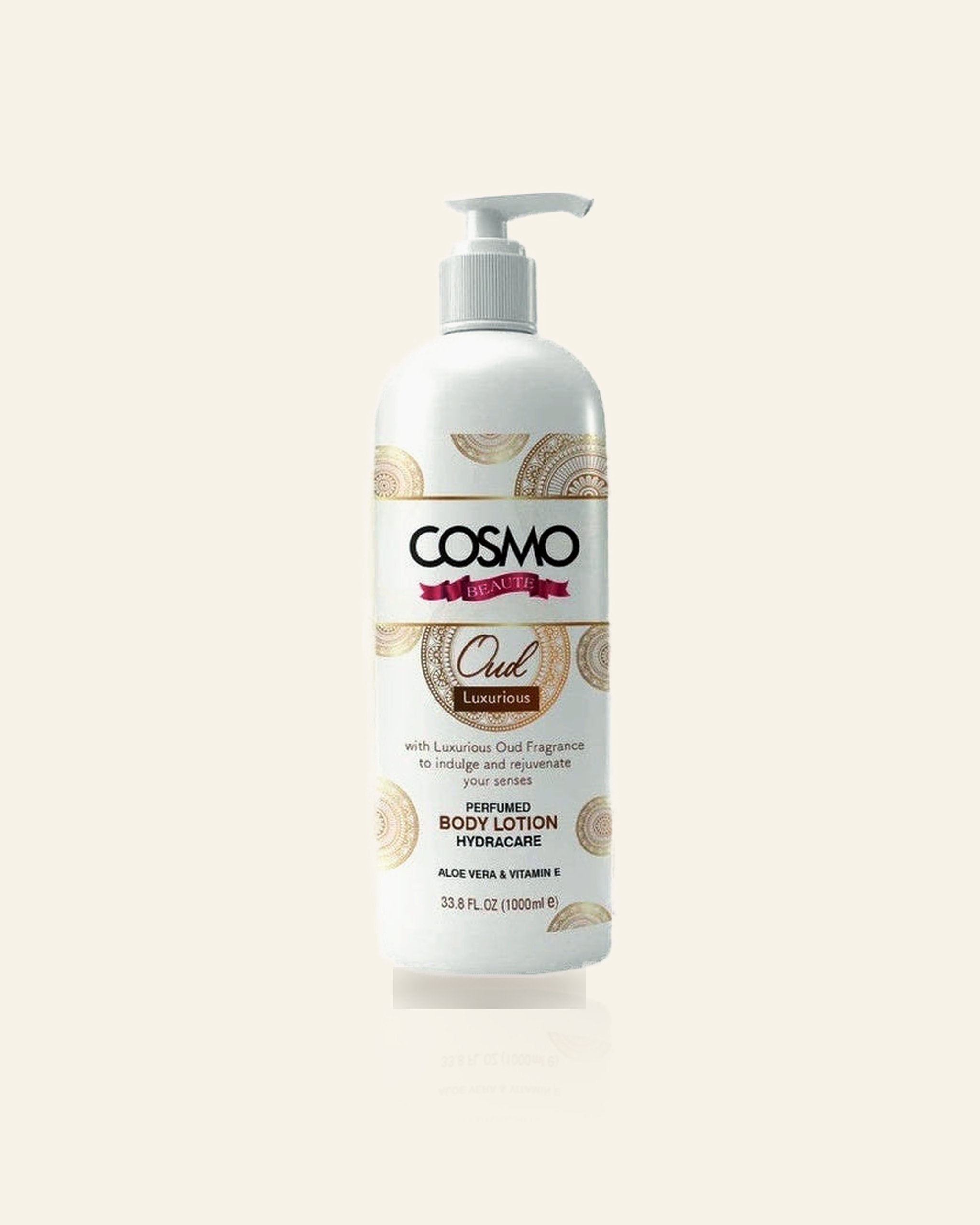 COSMO Beauté Oud Luxury Body Lotion – Luxe Geur & Intens Hydraterend (1000ml)