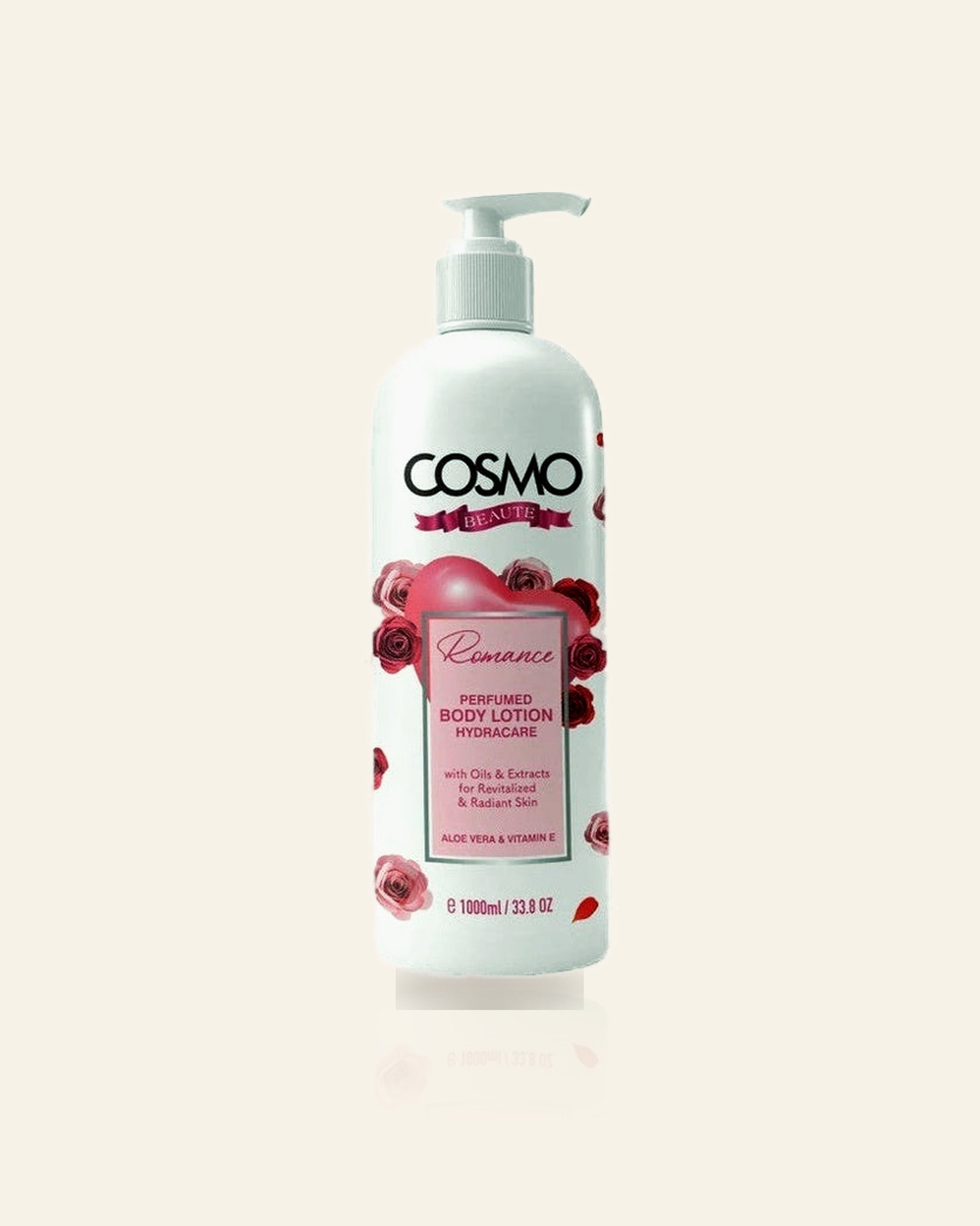 COSMO Beauté Romance Body Lotion – Voedend & Geparfumeerd (1000ml)