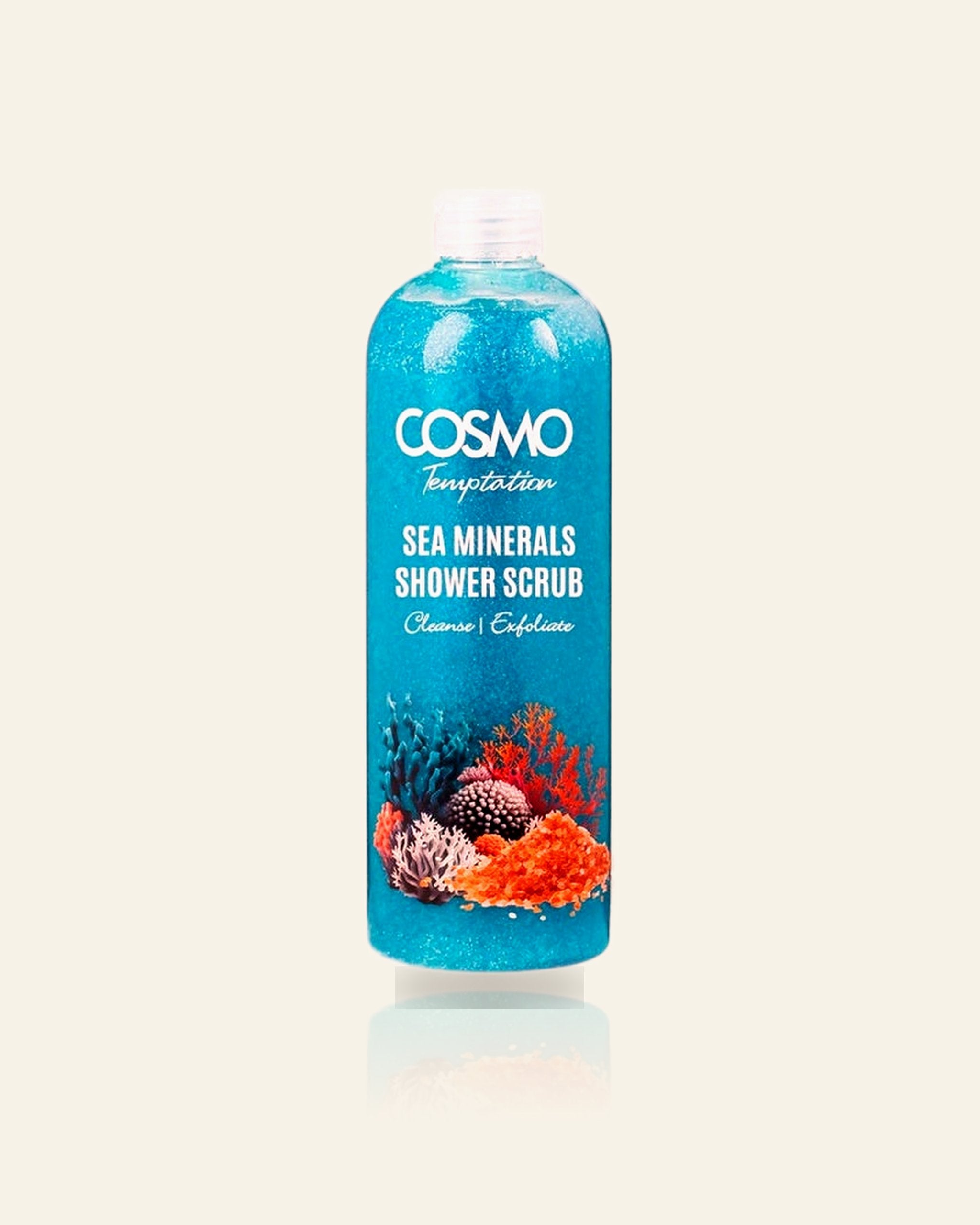 TEMPTATION Sea Minerals Douche Scrub 1000 ML – Diepreinigend & Verkwikkend