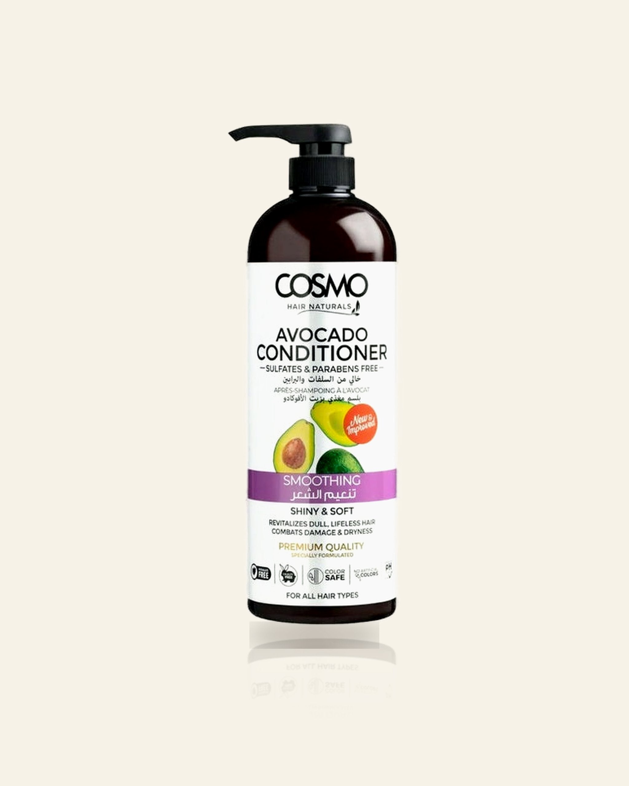 Avocado Conditioner 1000ML – Intens Voedend & Herstellend | COSMO
