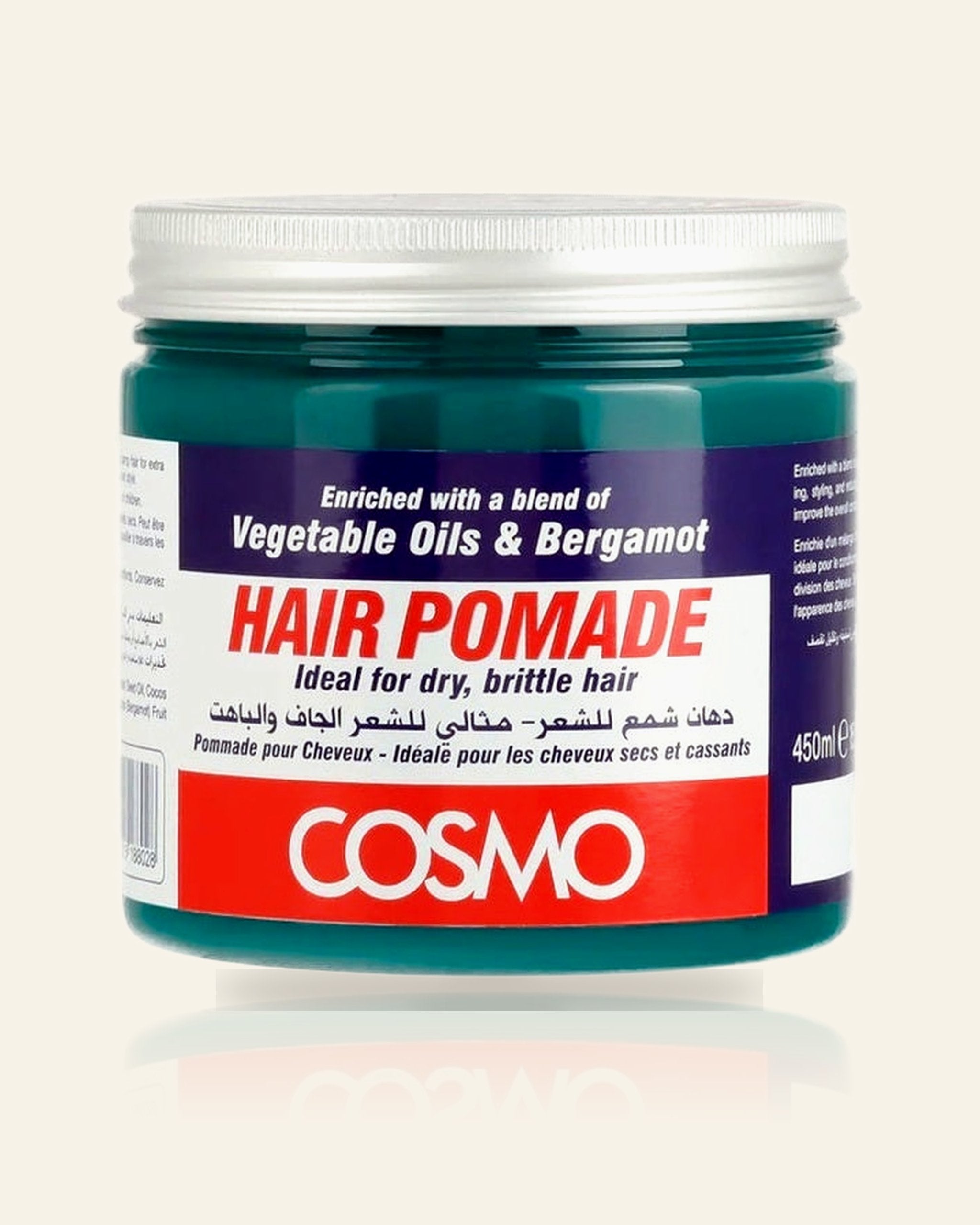 Haarpomade met Plantaardige Oliën & Bergamot 450ML – Voedend & Versterkend