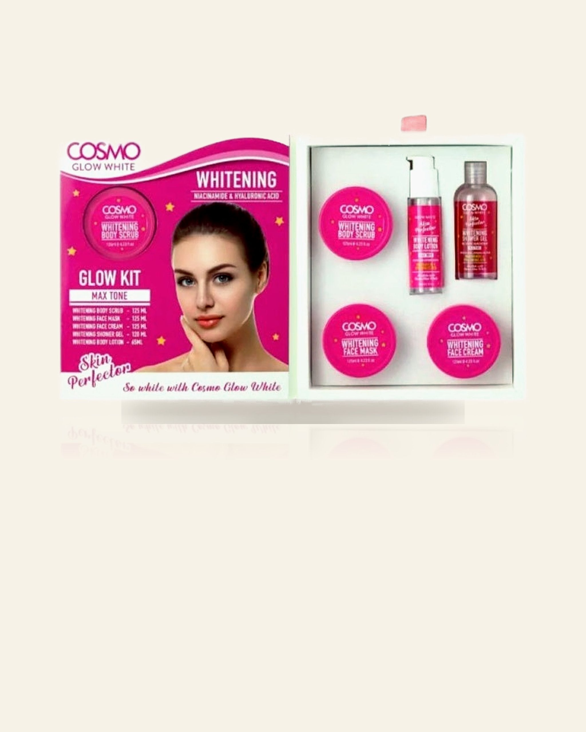 Cosmo Glow White Huidverzorgingsset