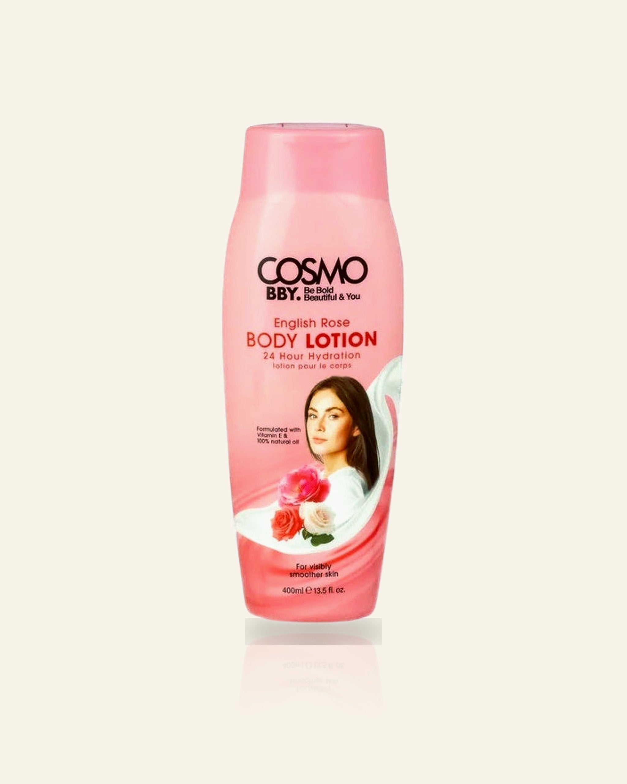 BBY English Rose Body Lotion – Verfijnd & Hydraterend – 400ML