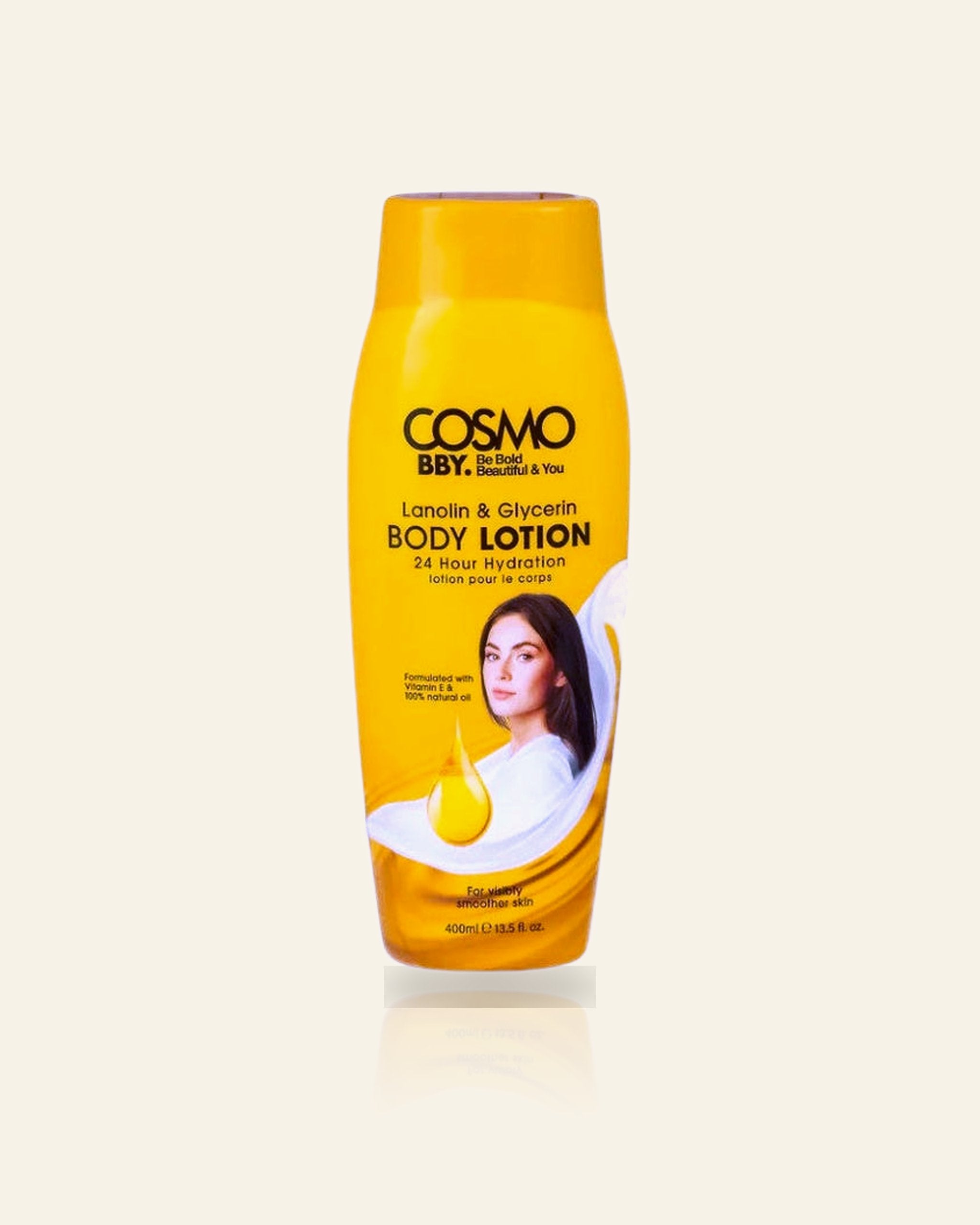 BBY Lanoline & Glycerine Body Lotion – Hydraterend & Verzachtend – 400ML