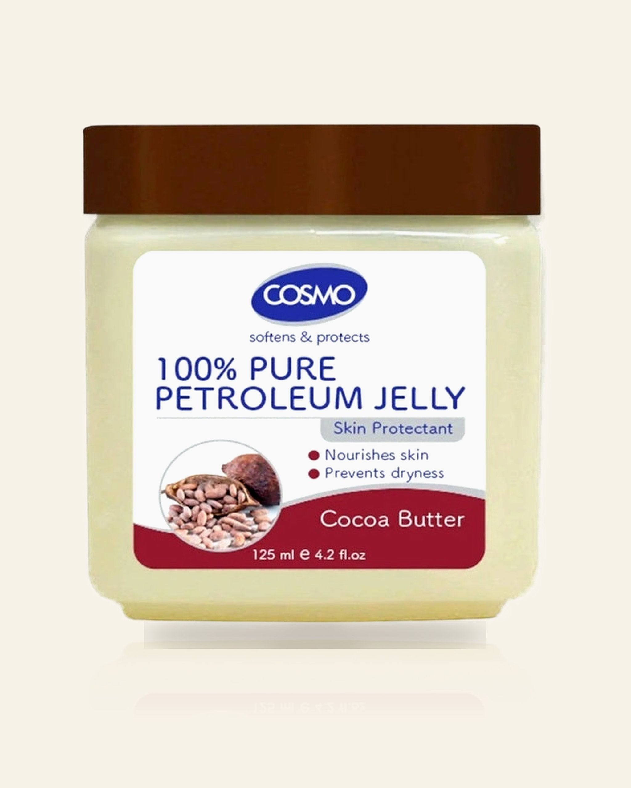 Vaseline met Cacaoboter – Voor Droge & Beschermde Huid
