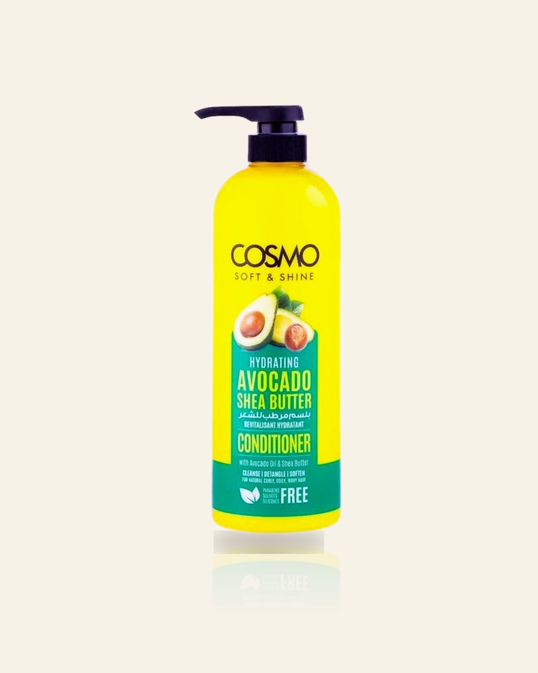 Conditioner 1000ML Avocado & Shea Butter – Voedend & Hydraterend (Soft & Shine)