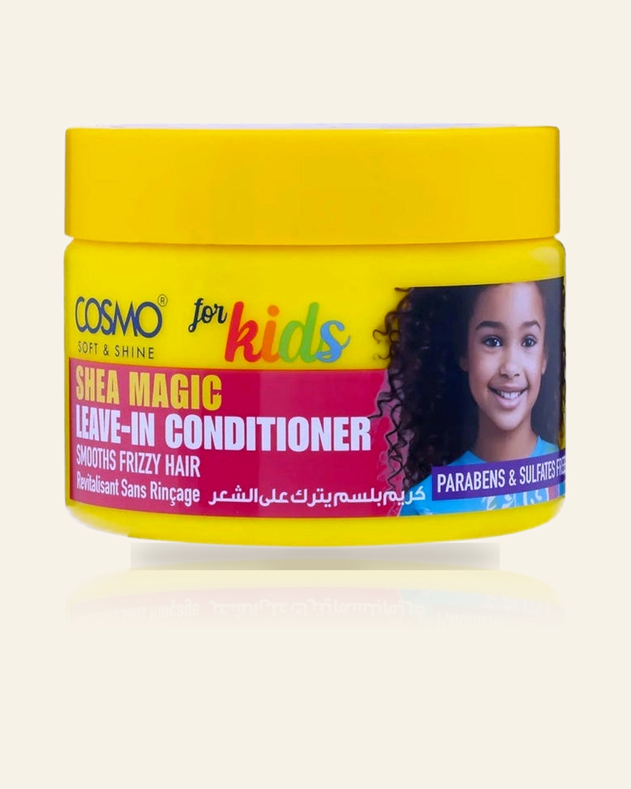 Leave-In Conditioner 325g voor Kinderen – Shea Magic Soft & Shine Tegen Pluis en Voor Gezonde Krullen
