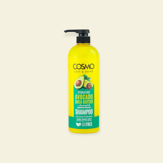 Shampoo 1000ML Avocado & Shea Butter – Voedend & Hydraterend (Soft & Shine)