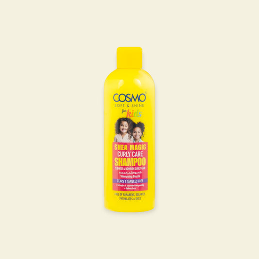 CURLY CARE SHAMPOO 480ML FOR KIDS (SHEA MAGIC SOFT & SHINE) (COSMO SERIES)
