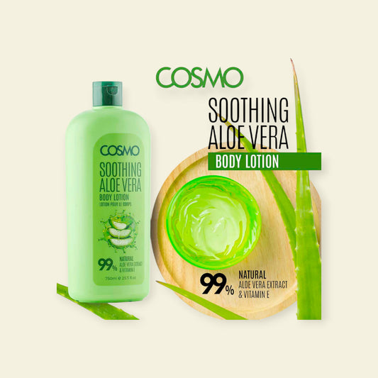 Verzachtende Aloë Vera Bodylotion – Kalmerend & Hydraterend (750ml)