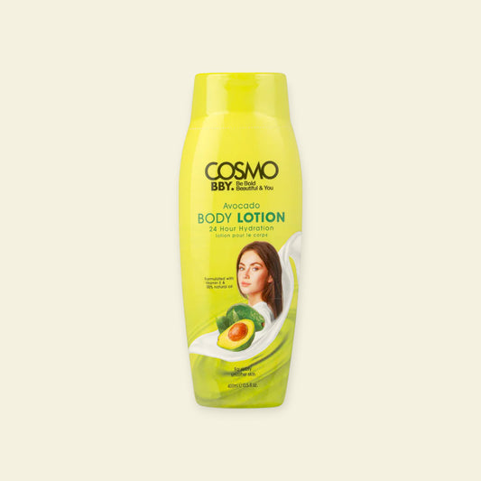 BBY Avocado Body Lotion 400ML – Intens Hydraterende & Voedende Lichaamsverzorging