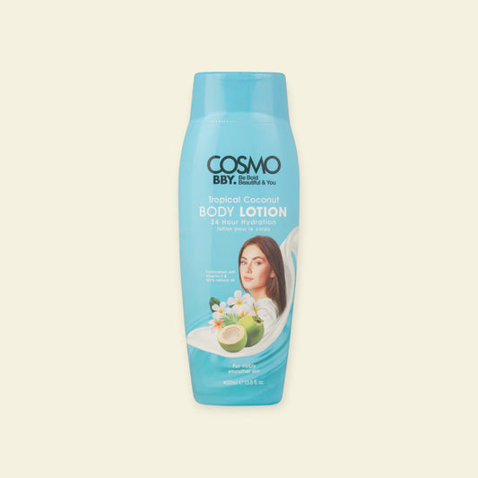 BBY Tropical Coconut Body Lotion – Voedend & Tropisch Geurend – 400ML