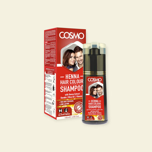 Henna Haar Kleurshampoo 180ML – Voedend en Kleurbeschermend