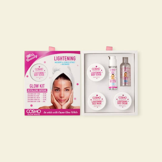 Miss Beauty Glow White Verzorgingsset – Voor een Stralende, Egale Huid