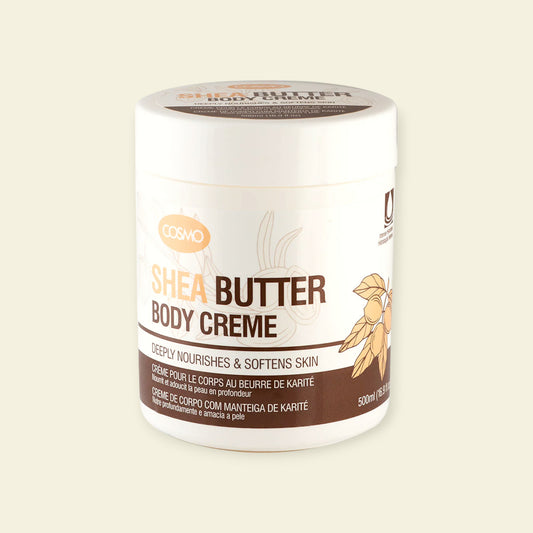 Shea Butter Bodycrème – Intens Voedend & Verzachtend (500ml)