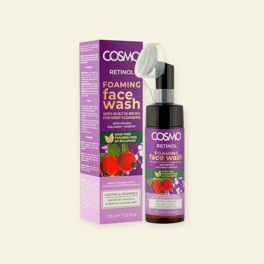 Retinol Schuimende Gezichtsreiniger – Anti-Aging & Reinigend (175ml)