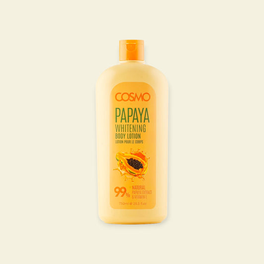 Papaja Verhelderende Bodylotion – Hydraterend & Egaliserend (750ml)