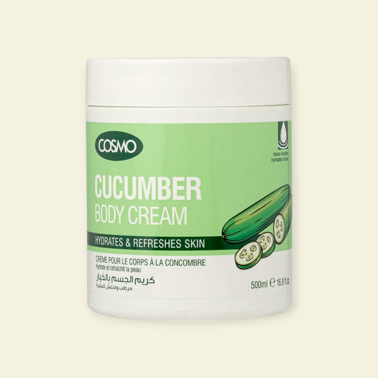 Komkommer Bodycrème – Verfrissend & Hydraterend (500ml)