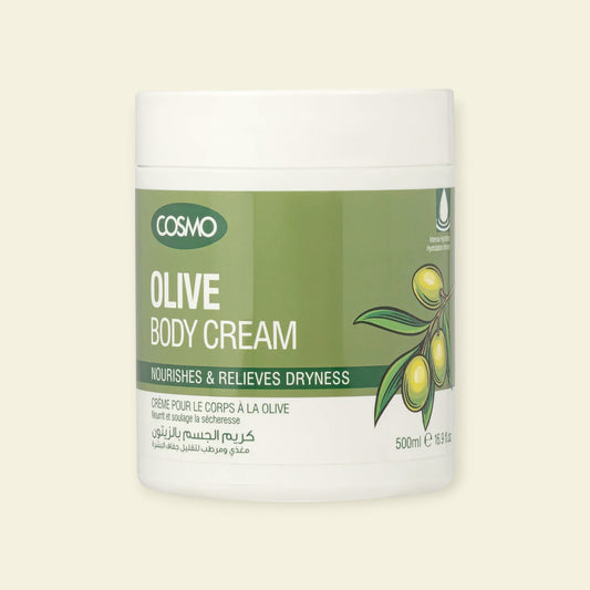 Olijf Bodycrème – Intens Voedend & Hydraterend (500ml)
