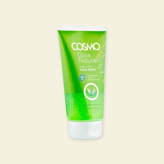 Glow Natural Neem Gezichtsreiniger – Zuiverend & Antibacterieel (150ml)