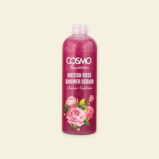 Temptation British Rose Douche Scrub – 1000ml I Exfoliërend & Voedend